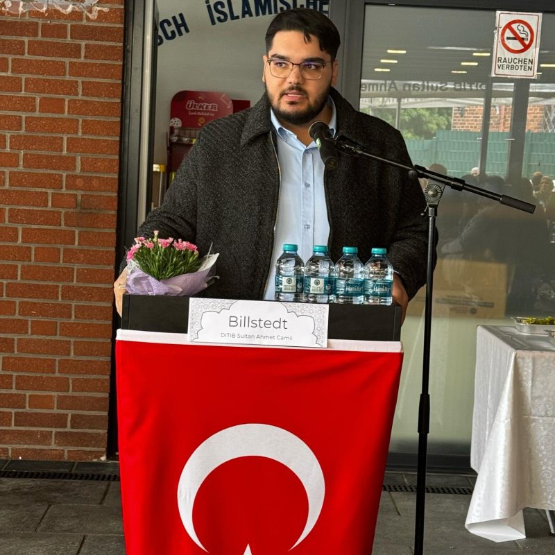 Rede beim Bayram-Programm in der Sultan-Ahmet-Moschee Billstedt